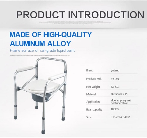 Cine nu ar trebui să folosească un scaun de comode din aluminiu?