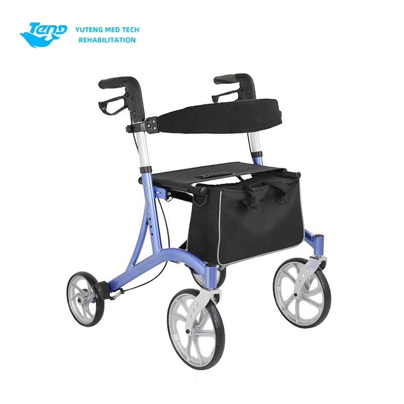 Rollator de cumpărături din aluminiu