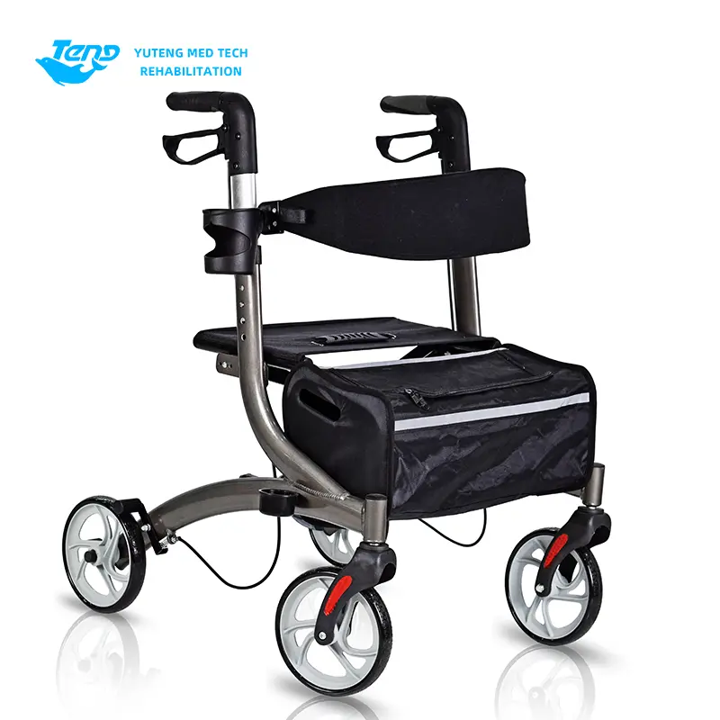 Walker Rollator Heavy Duty cu scaun
