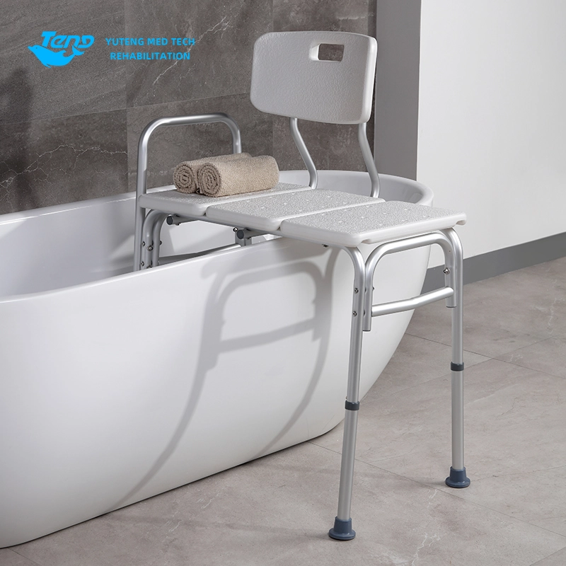 Scaun de baie multifuncțional din aluminiu